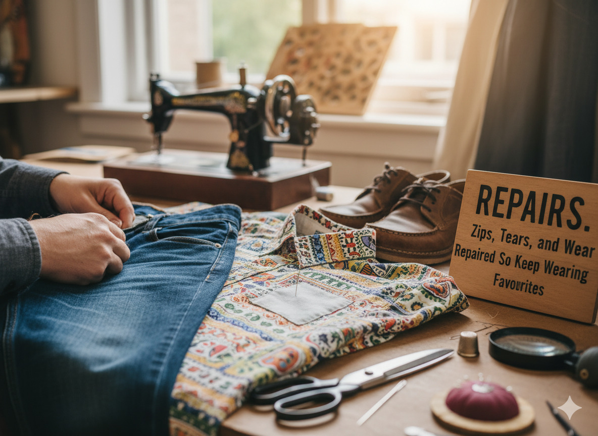 Clothing repairs